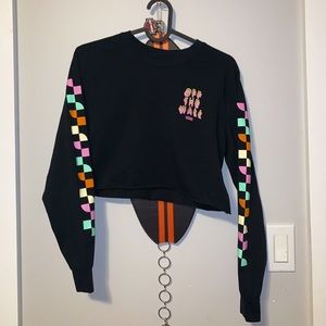 VANS Long Sleeve Crop